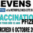 Vaccination Covid à Levens le 6 octobre