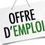 Offre d'emploi  Aide à domicile